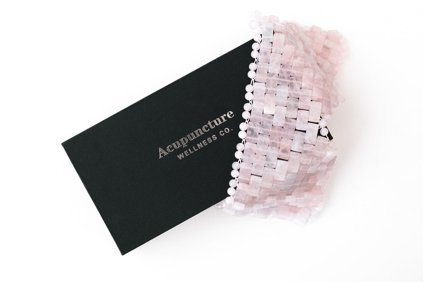 Luxurious Rose Quartz Eye Mask